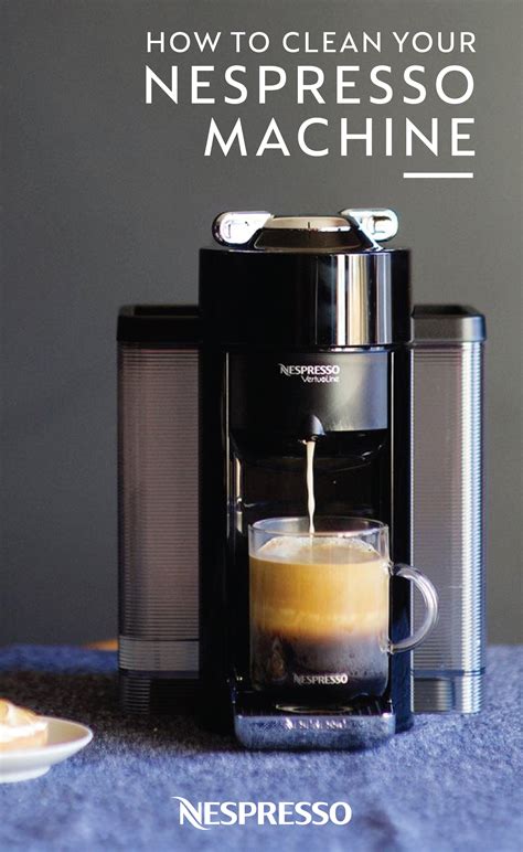 how to descale a nespresso machine.